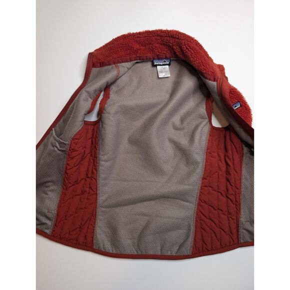 Patagonia Women's Classic Retro-X Vest Fleece Brick Red Size XS - Picture 8 of 10
